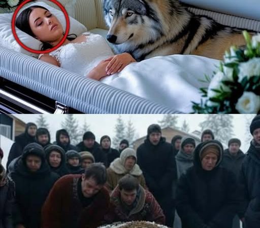 The wolf wouldn’t leave the woman’s coffin