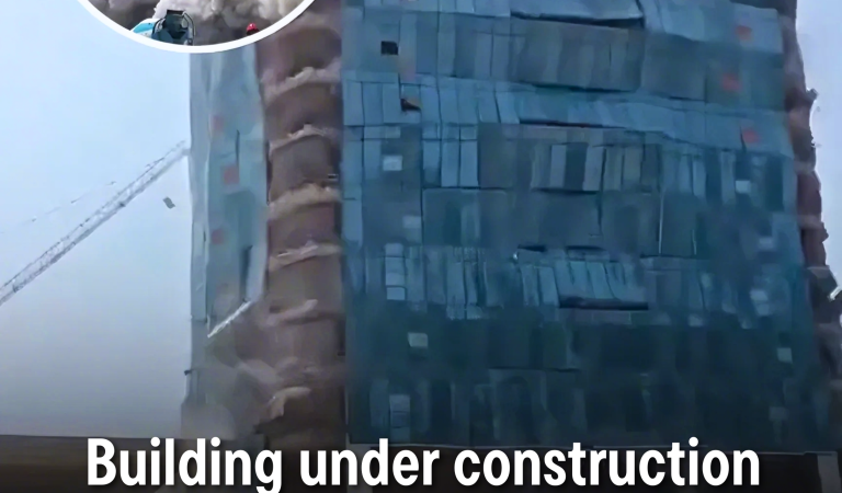 Building under construction collapses in Bangkok after 7.7 magnitude earthquake hits Myanmar